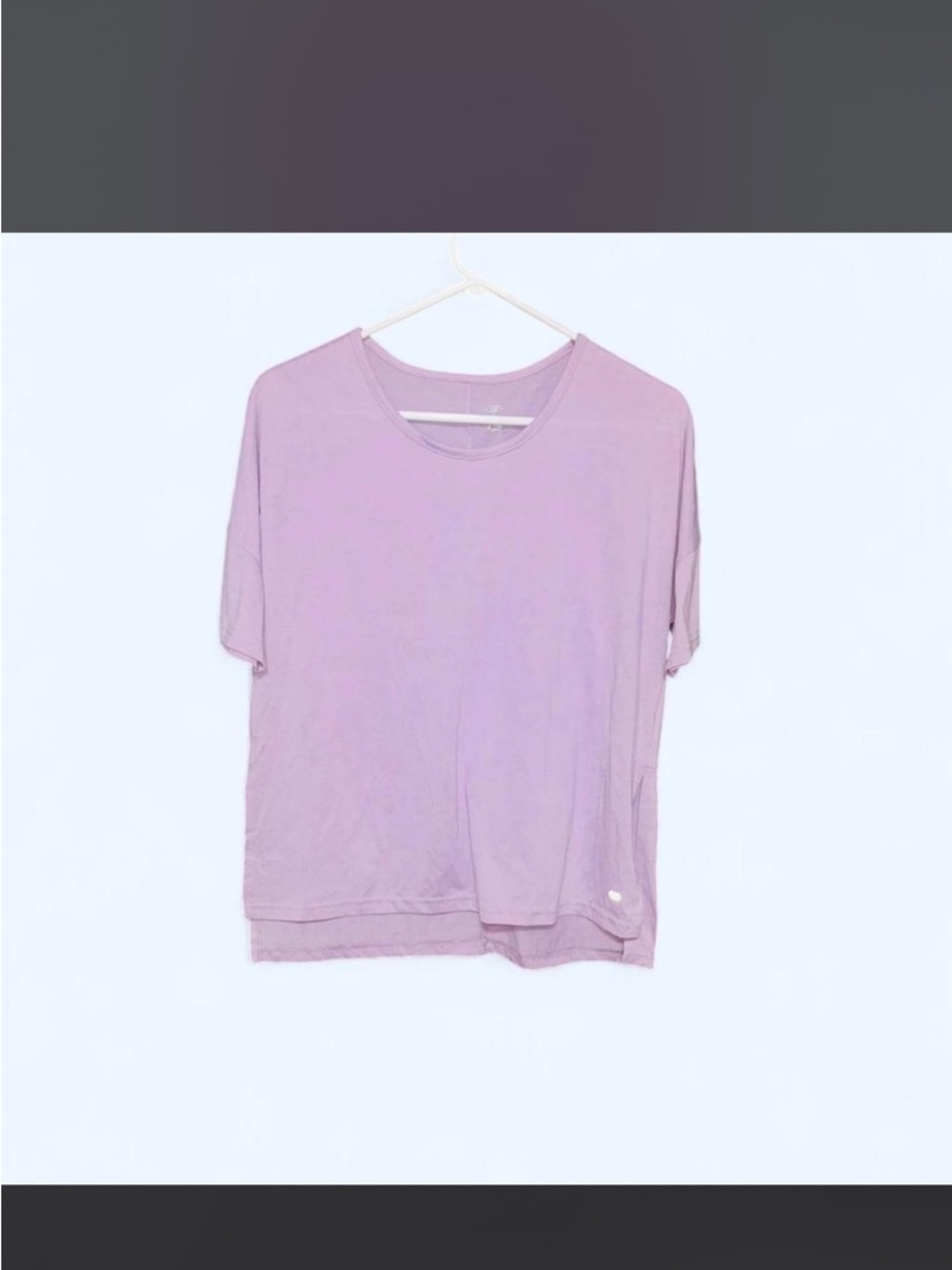 Women's Lavender Short Sleeve Crewneck Tee